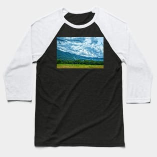 Cade's Cove Smoky Mountains Baseball T-Shirt